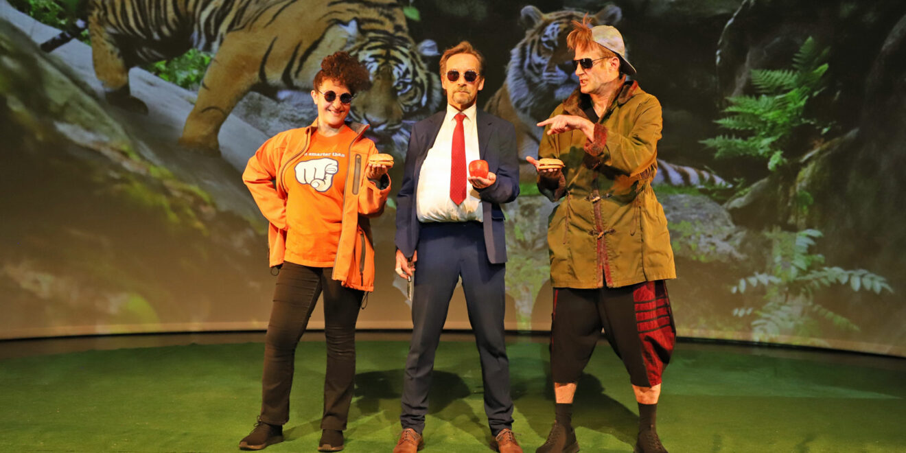 Achtsam morden durch bewusste Ernährung Krimikomödie nach dem Bestseller-Roman von Karsten Dusse Regie: Marcel Keller Forum Theater Stuttgart